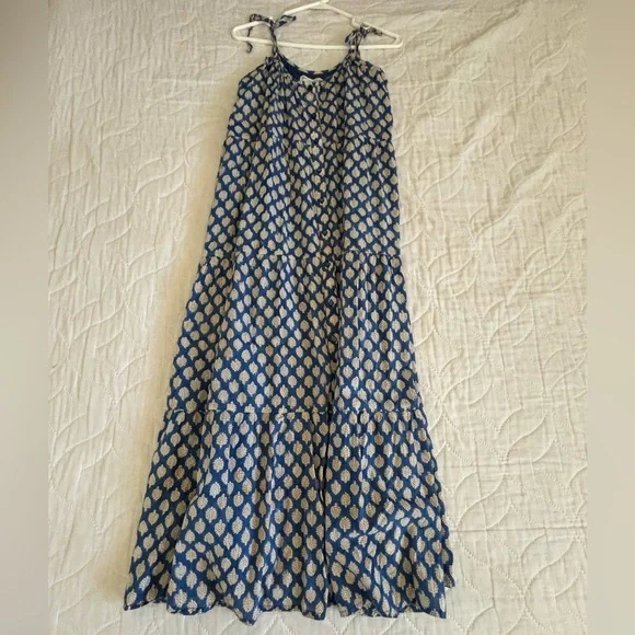 Emerson Fry India Collection Button Tie Sundress XS/S - Picture 4 of 8